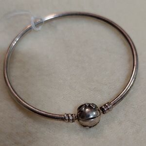 Classic Silver Beaded Bracelet